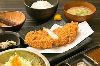 とんかつ定食1